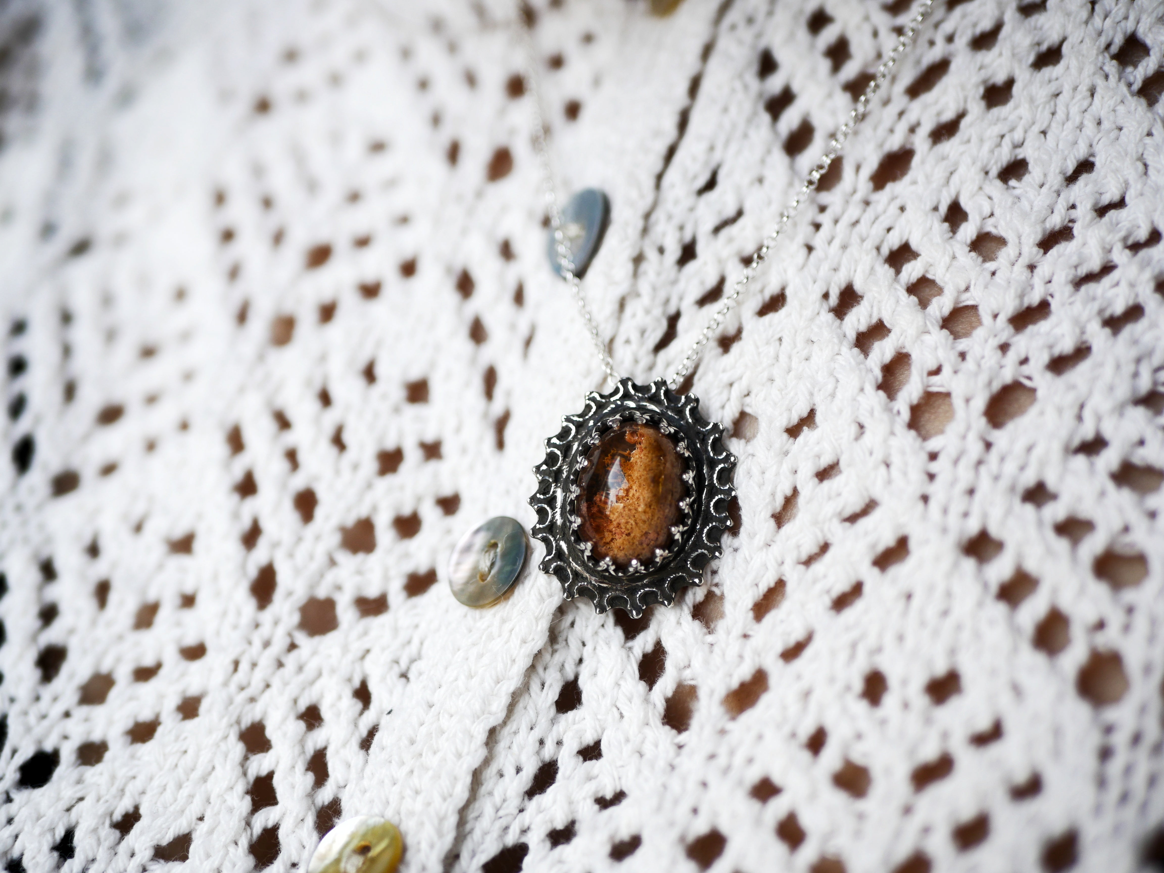 Collier Quartz Chaman III - Argent 925