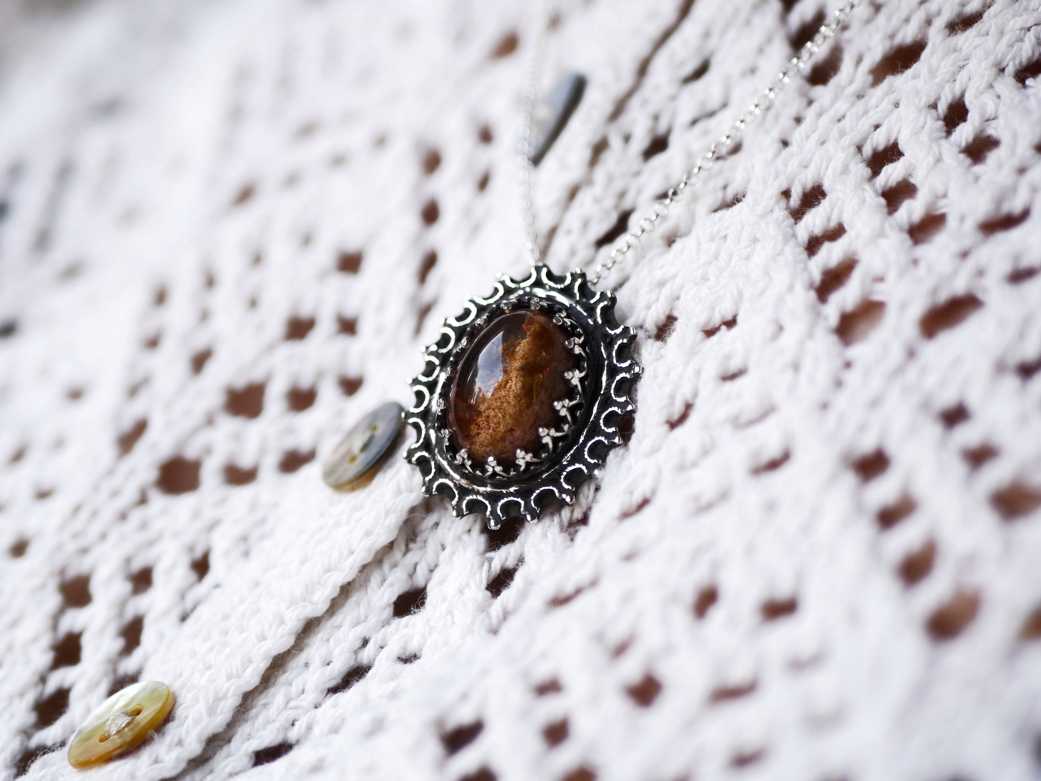 Collier Quartz Chaman III - Argent 925