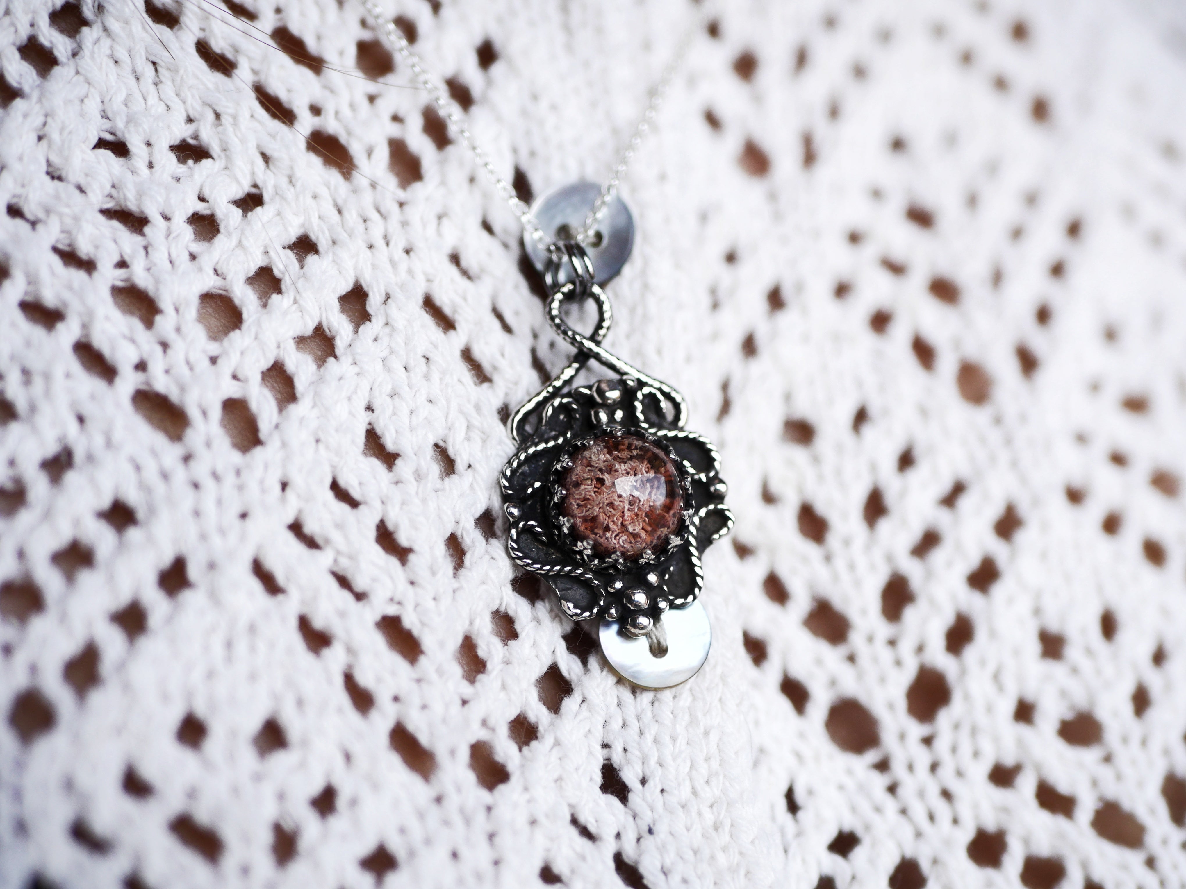 Collier Quartz Chaman II - Argent 925