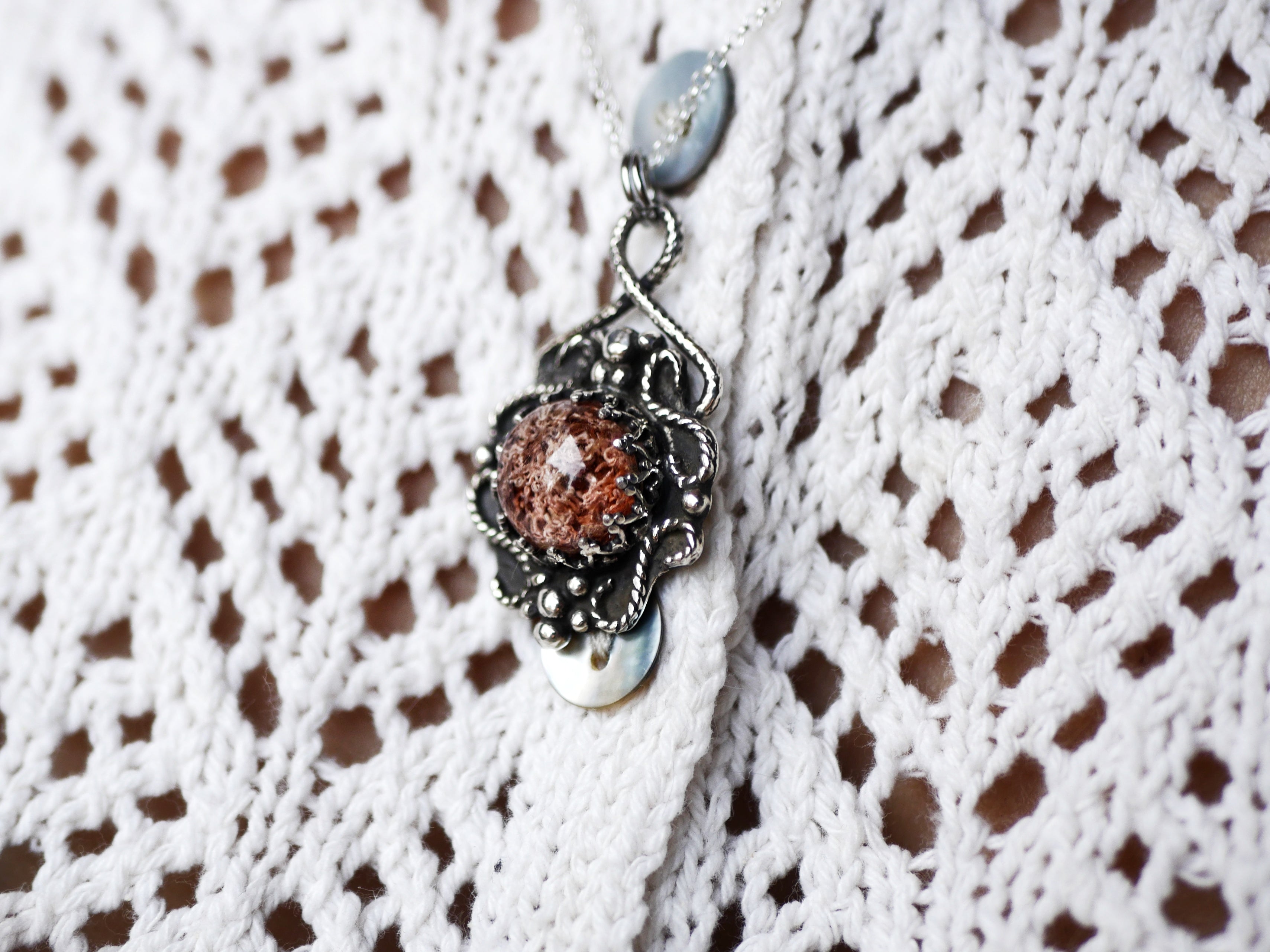 Collier Quartz Chaman II - Argent 925