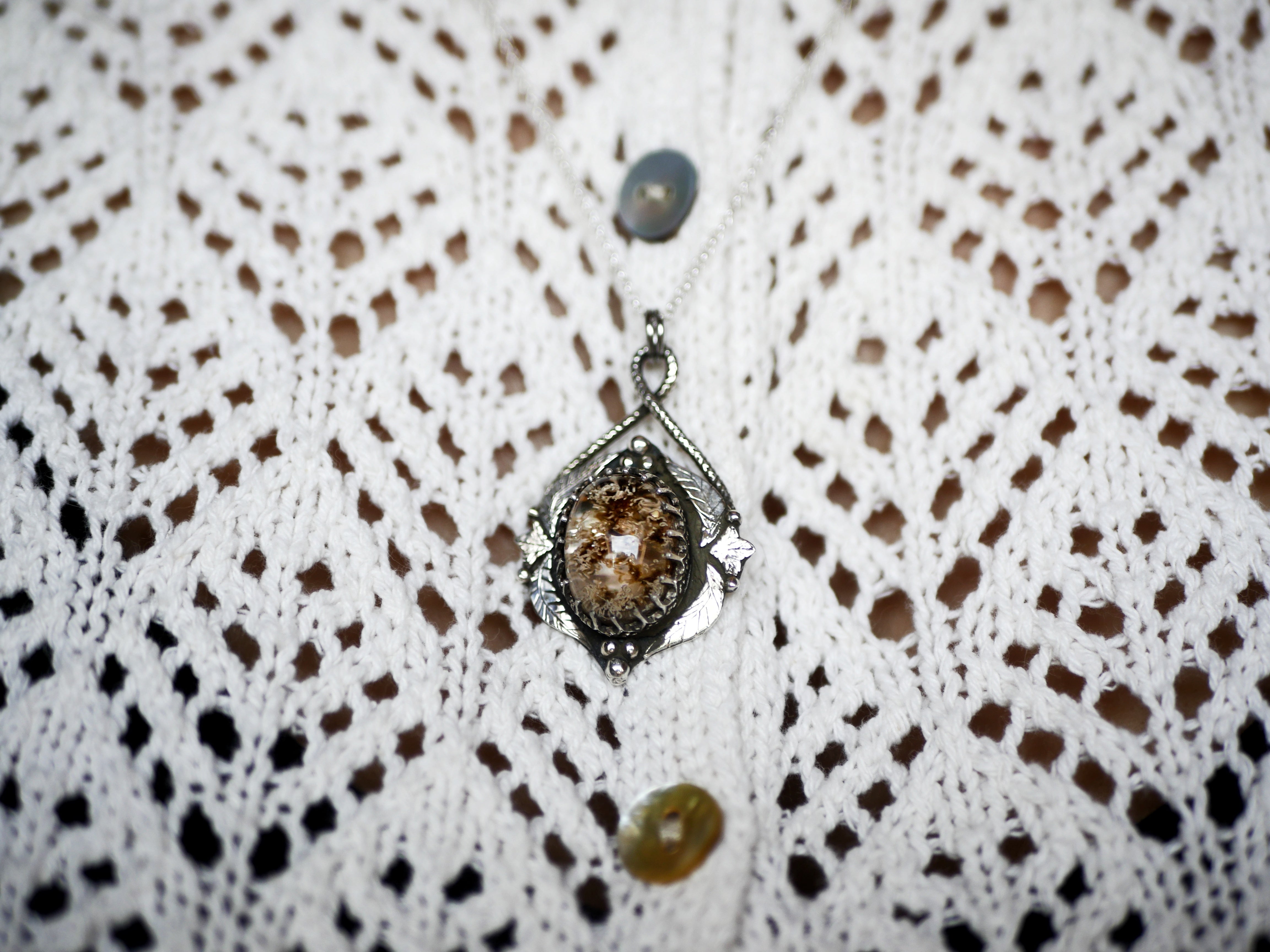 Collier Quartz Chaman I - Argent 925