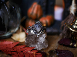 Bague Agate Dendritique - Argent 925