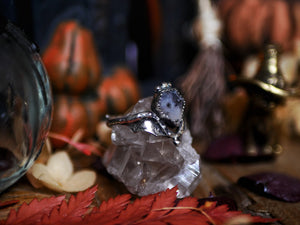Bague Agate Dendritique - Argent 925
