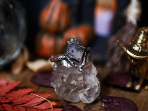 Bague Agate Dendritique - Argent 925