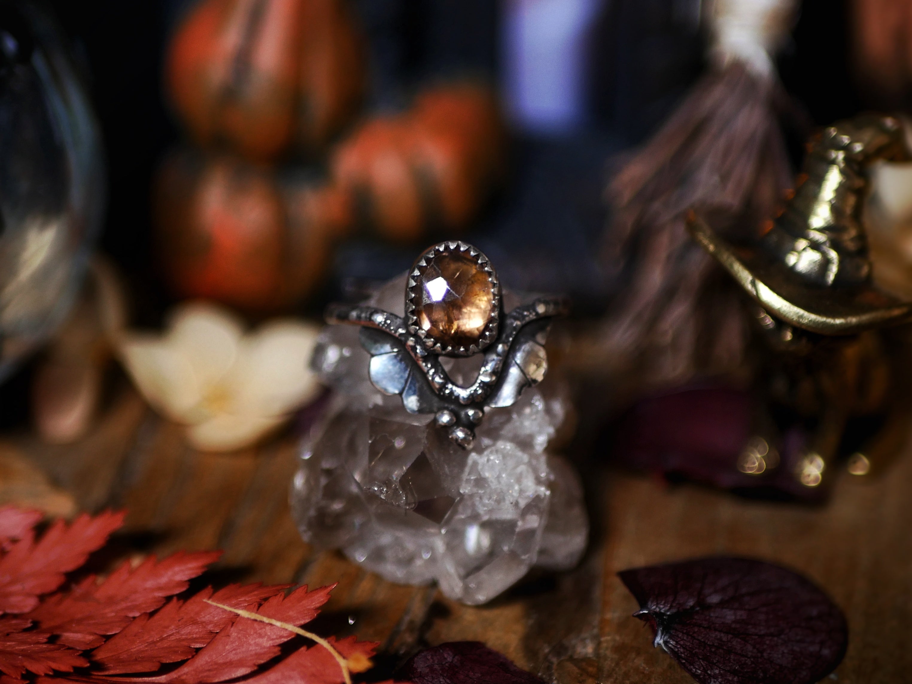 Bague Topaze Impériale - Argent 925