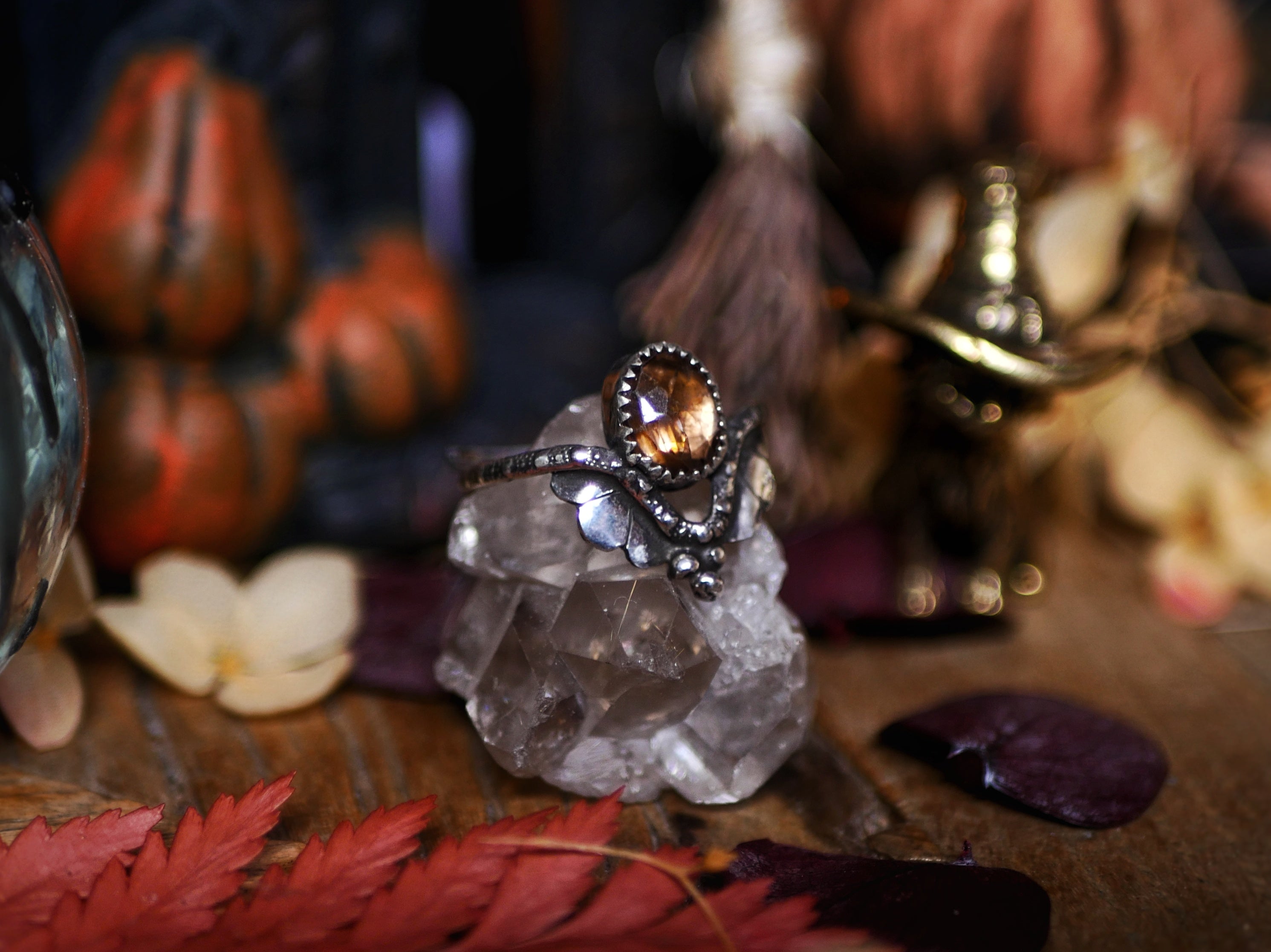 Bague Topaze Impériale - Argent 925