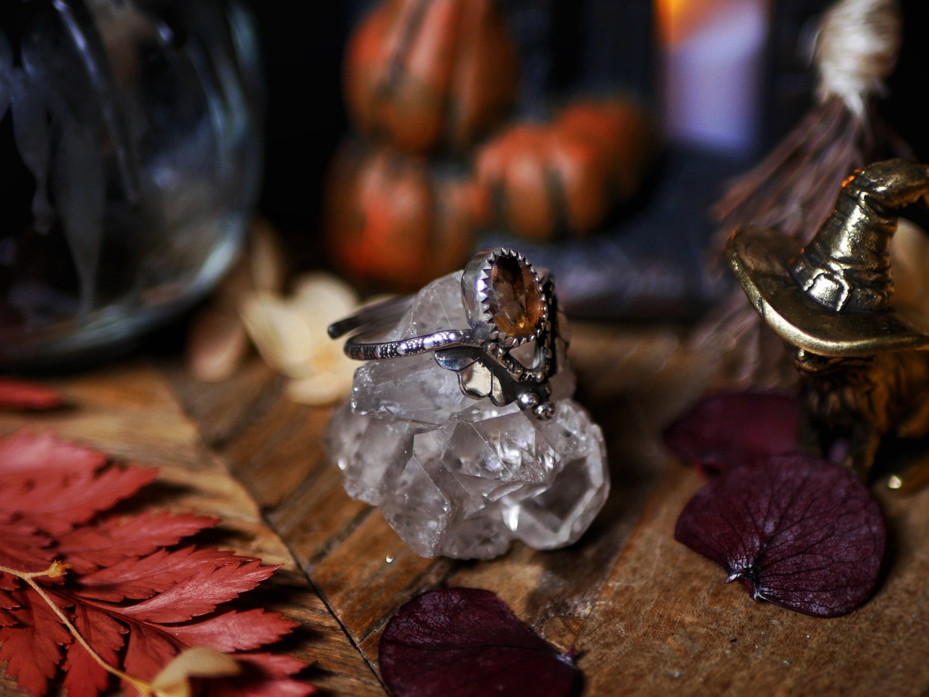 Bague Topaze Impériale - Argent 925