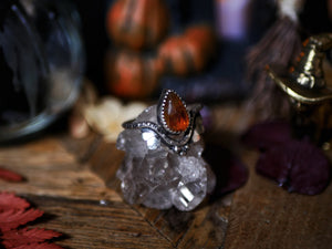 RESERVEE CAMILLE S. - Bague Citrine Brandy I - Argent 925