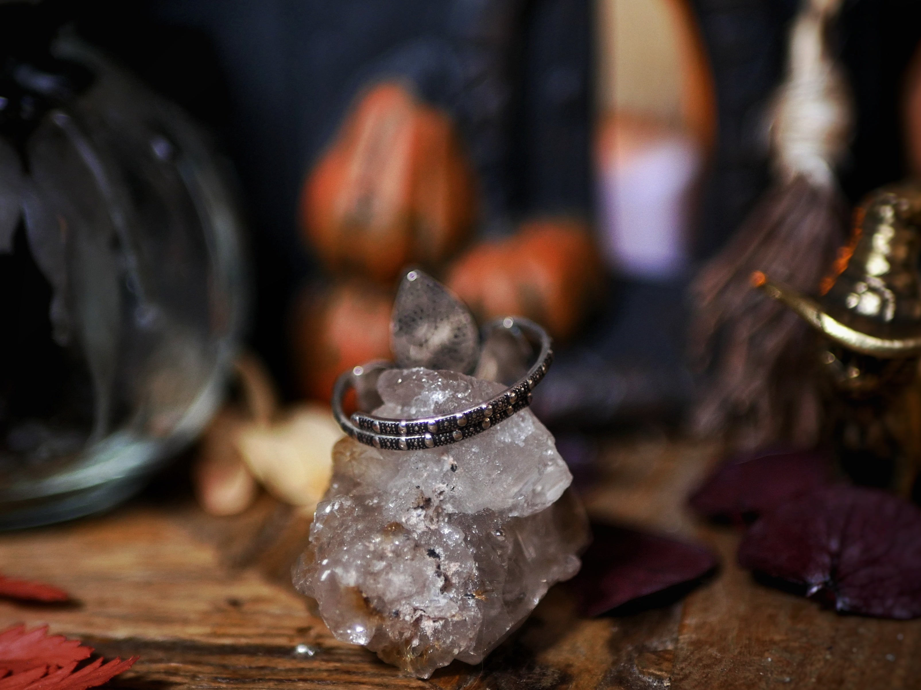 RESERVEE CAMILLE S. - Bague Citrine Brandy I - Argent 925