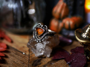 Bague Citrine Brandy II - Argent 925