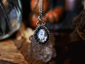 Collier Fantôme - Quartz clair - Argent 925