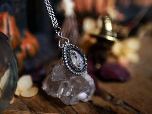 Collier Fantôme - Quartz clair - Argent 925