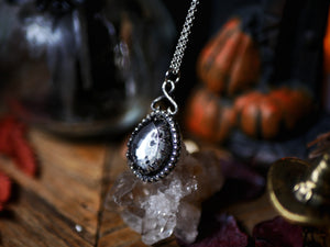Collier Fantôme - Quartz clair - Argent 925