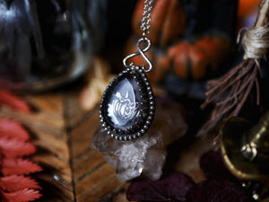 Collier Citrouille - Quartz clair - Argent 925