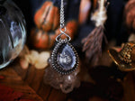 Charger l&#39;image dans la galerie, Collier Citrouille - Quartz clair - Argent 925
