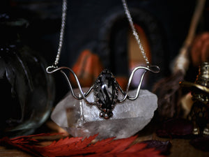 Collier Quartz Tourmaline Marquise - Argent 925