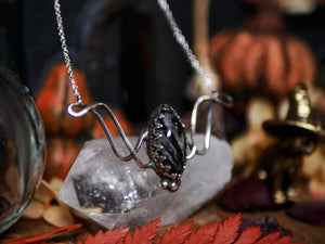 Collier Quartz Tourmaline Marquise - Argent 925