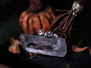 Boucles d'oreilles Crâne - Argent 925