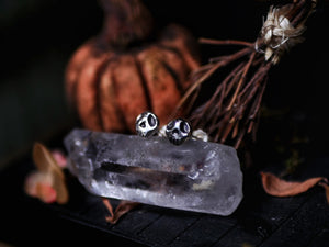 Boucles d'oreilles Crâne - Argent 925