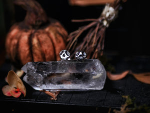 Boucles d'oreilles Crâne - Argent 925
