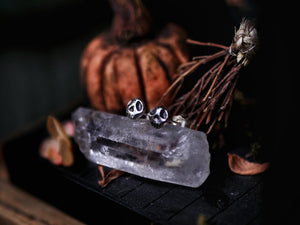 Boucles d'oreilles Crâne - Argent 925