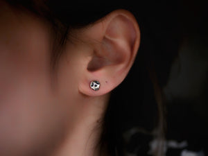 Boucles d'oreilles Crâne - Argent 925