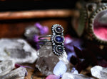 Charger l&#39;image dans la galerie, Bague Opale Noire II - Argent 925
