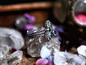 Bague Opale Noire I - Argent 925