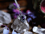 Charger l&#39;image dans la galerie, Collier Opale Noire IV - Argent 925

