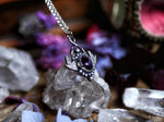 Charger l&#39;image dans la galerie, Collier Opale Noire IV - Argent 925
