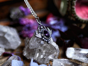 Collier Opale Noire IV - Argent 925