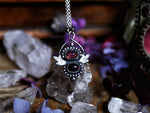 Charger l&#39;image dans la galerie, Collier Opale Noire II - Argent 925
