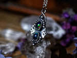 Charger l&#39;image dans la galerie, Collier Opale Noire I - Argent 925
