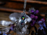 Charger l&#39;image dans la galerie, Collier Opale Noire I - Argent 925
