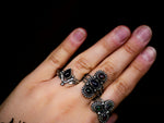 Charger l&#39;image dans la galerie, Bague Opale Noire I - Argent 925
