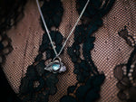Charger l&#39;image dans la galerie, Amulette Oeil VII - Apatite &amp; Argent 925
