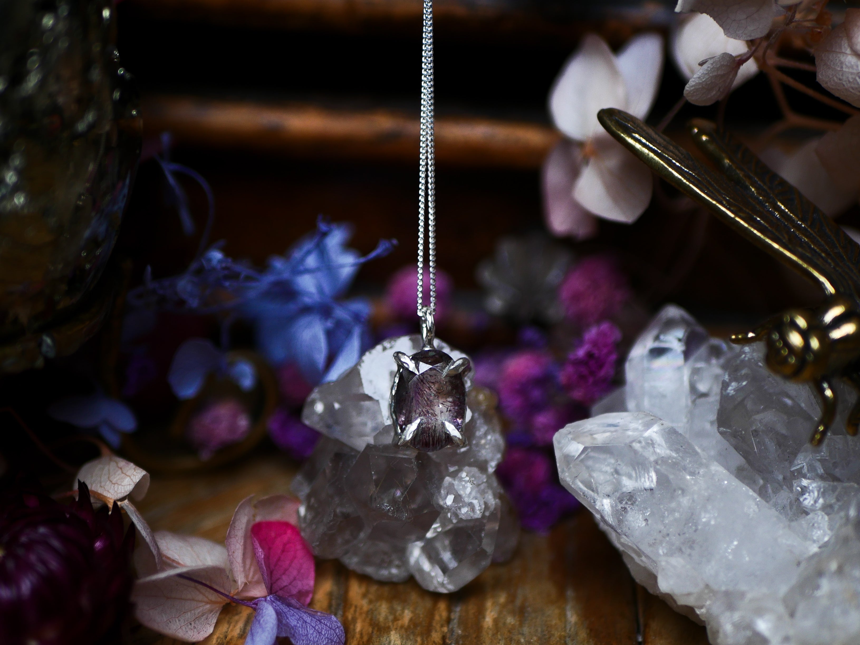 Collier "Griffe" Super Seven - Argent 925