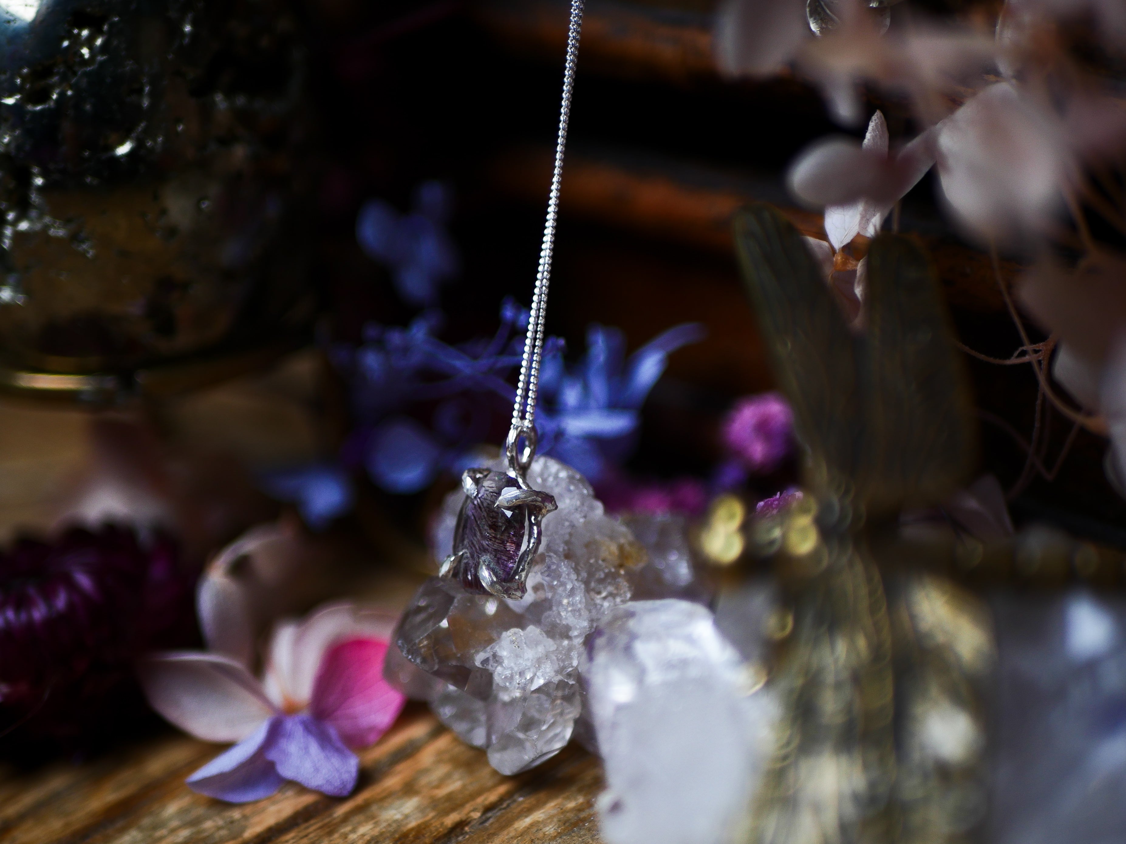 Collier "Griffe" Super Seven - Argent 925