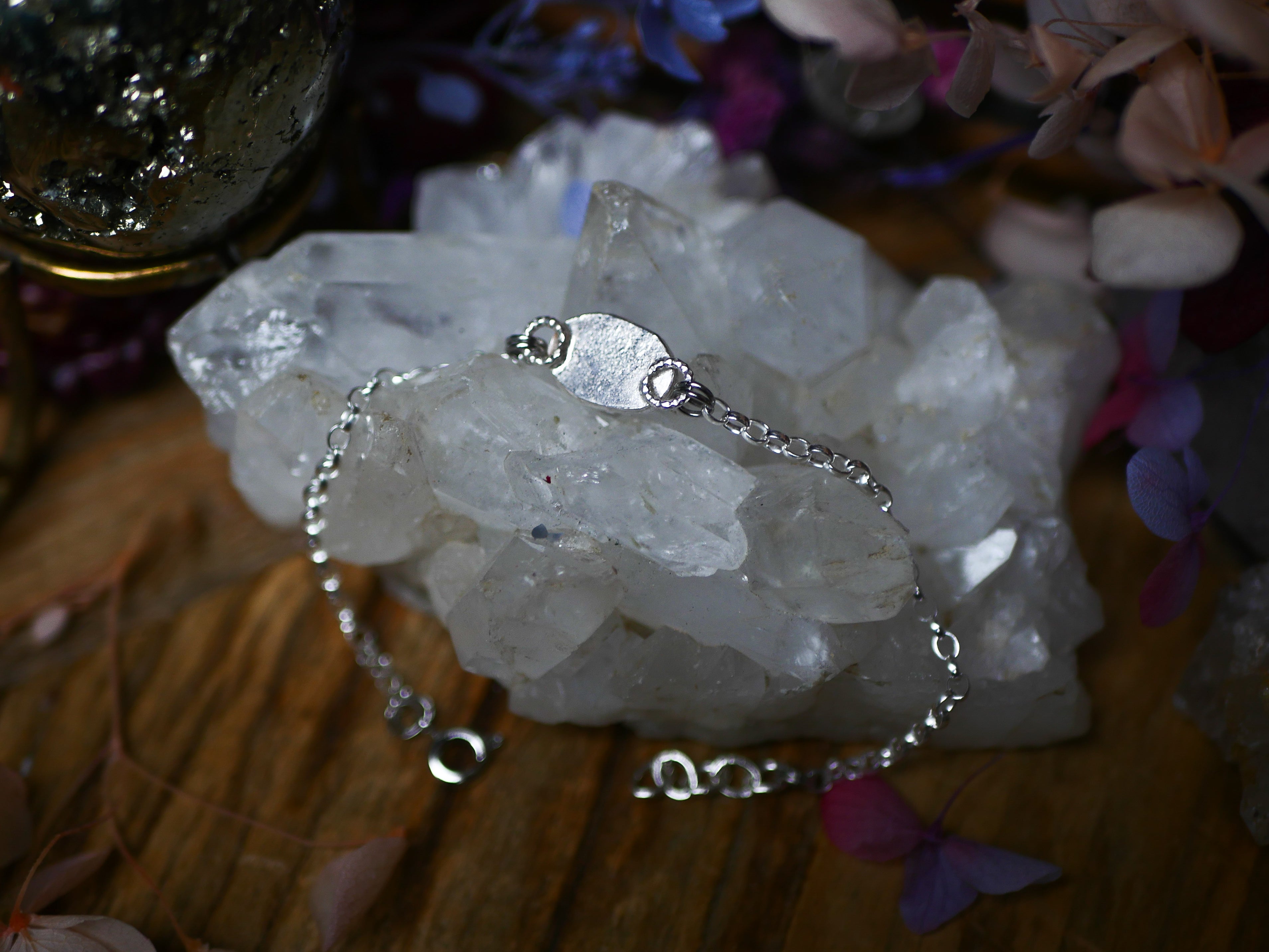 RÉSERVÉ NADIA - Bracelet Améthyste - Argent 925