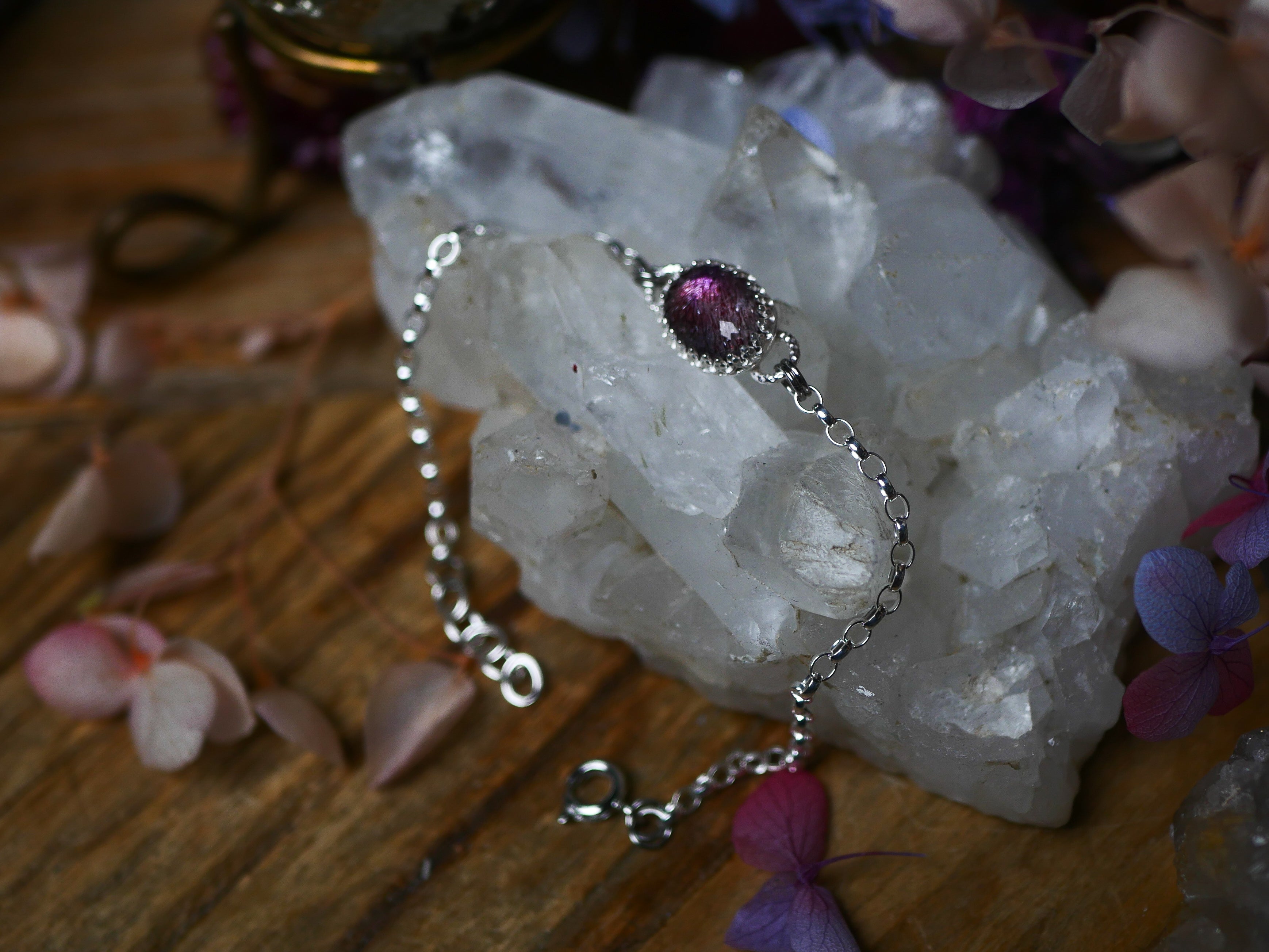 Bracelet Super Seven - Argent 925