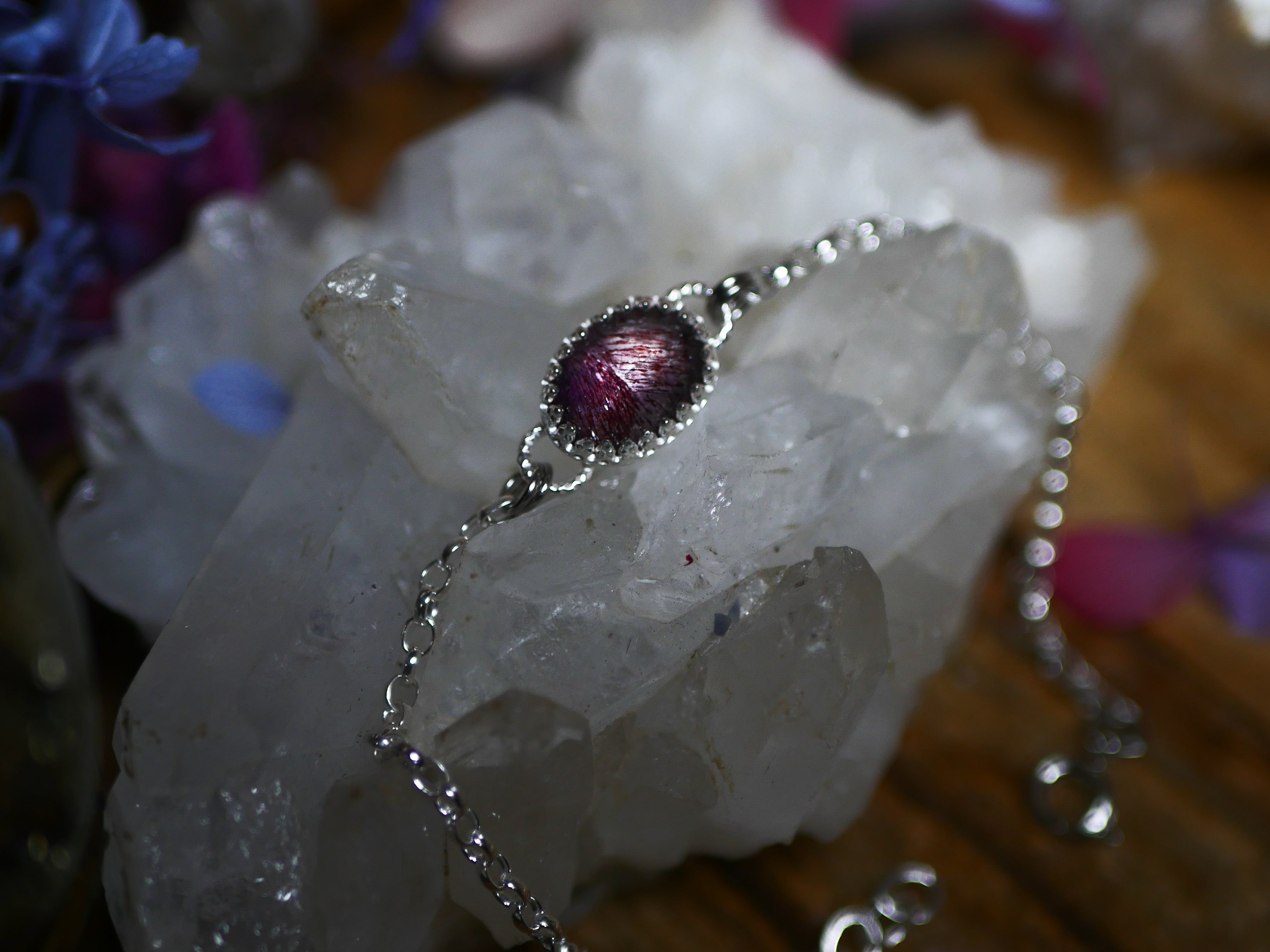 Bracelet Super Seven - Argent 925