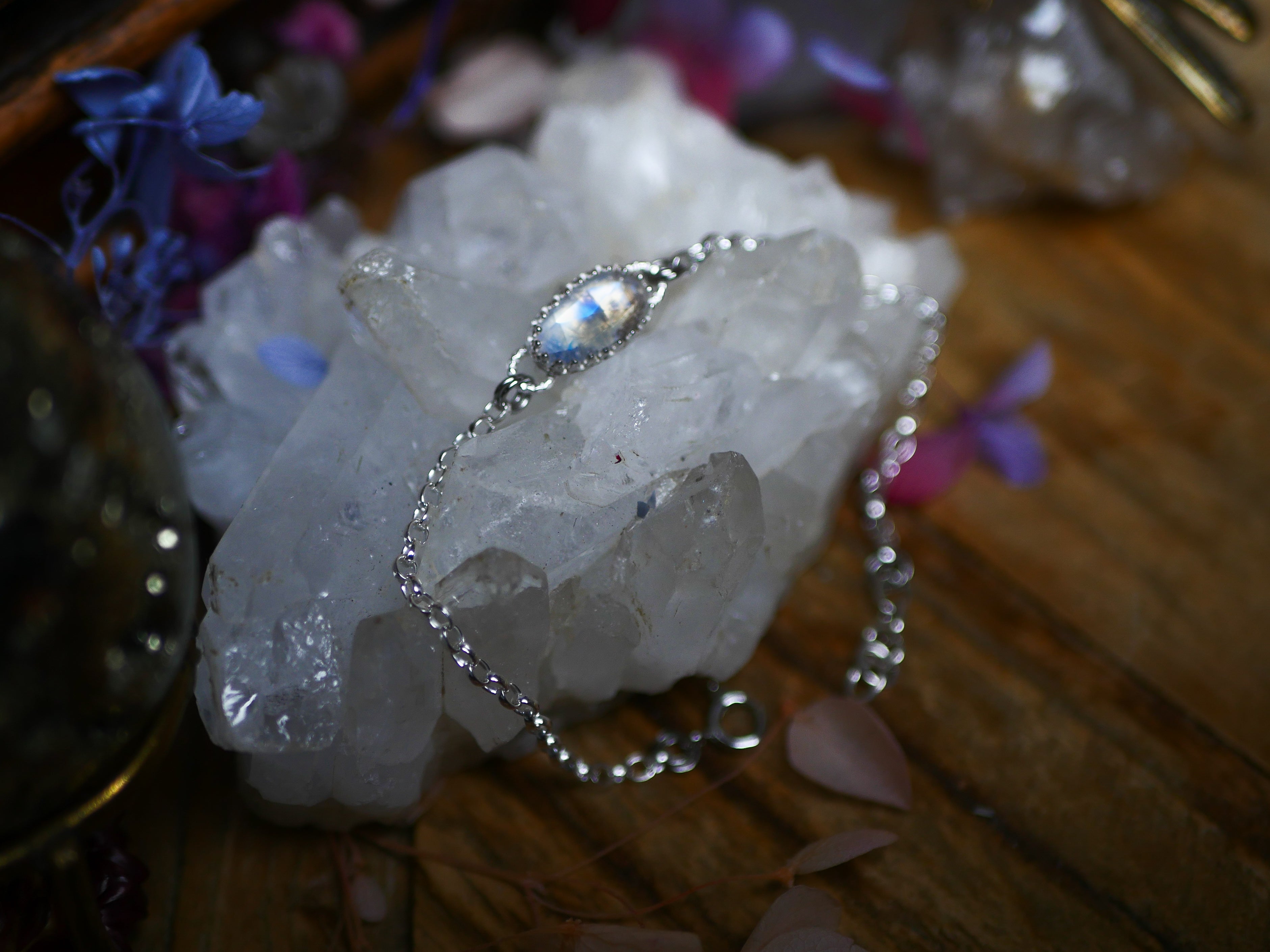 Bracelet Pierre de Lune - Argent 925