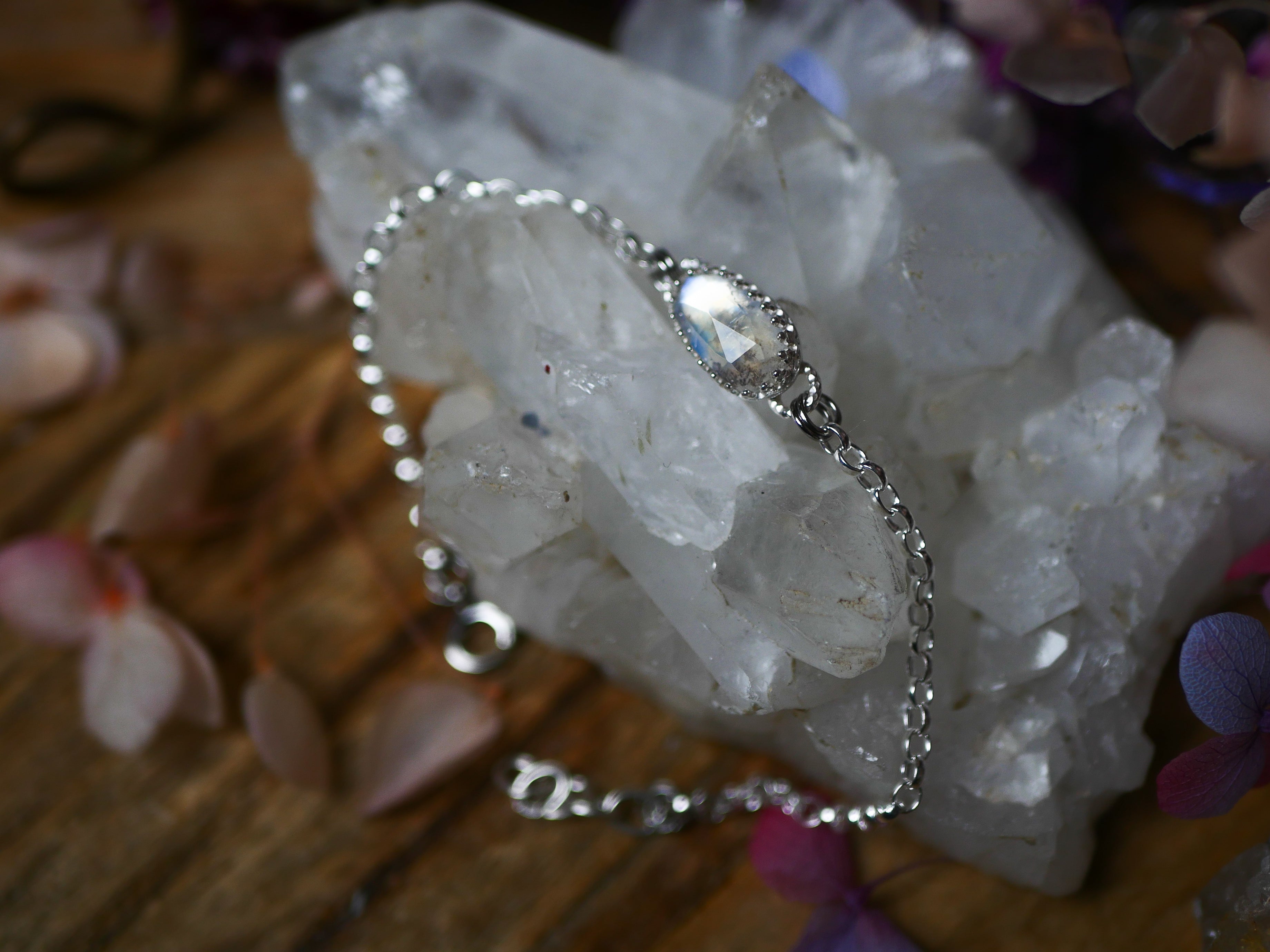 Bracelet Pierre de Lune - Argent 925