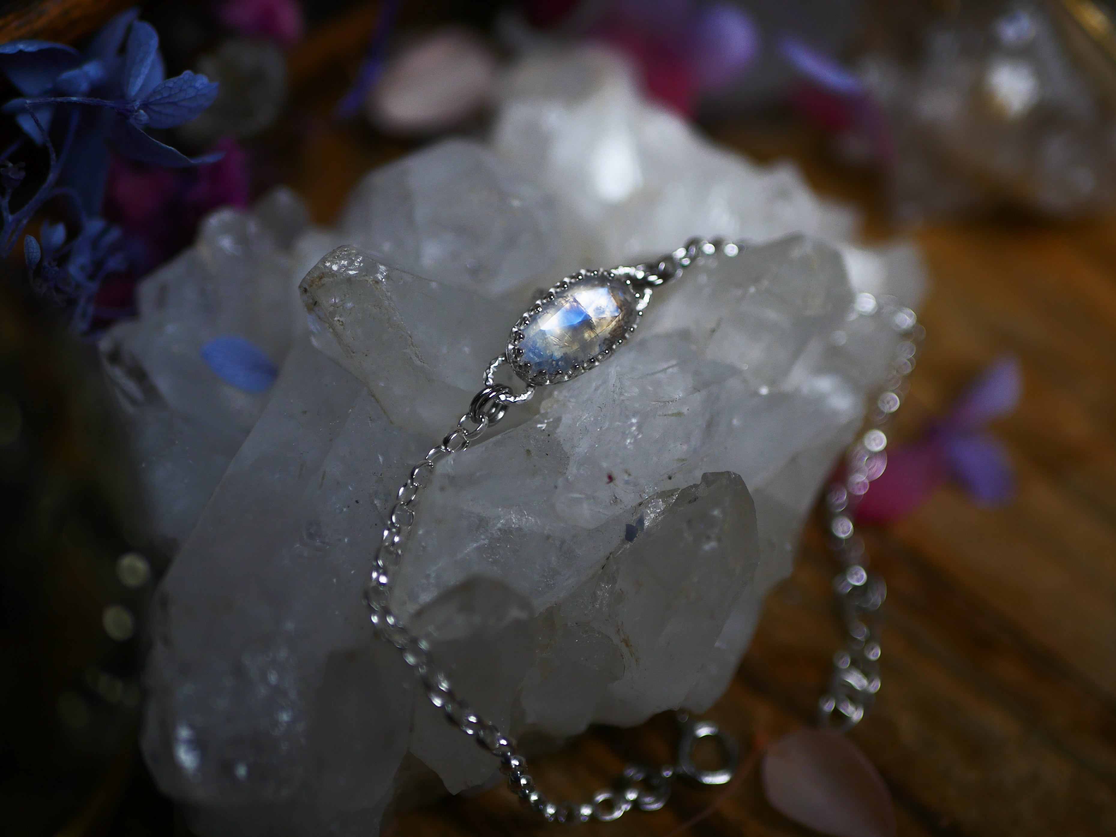 Bracelet Pierre de Lune - Argent 925