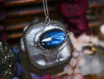 Charger l&#39;image dans la galerie, Talisman réversible - Labradorite &amp; Péridot - Argent 925
