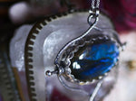Charger l&#39;image dans la galerie, Talisman réversible - Labradorite &amp; Péridot - Argent 925
