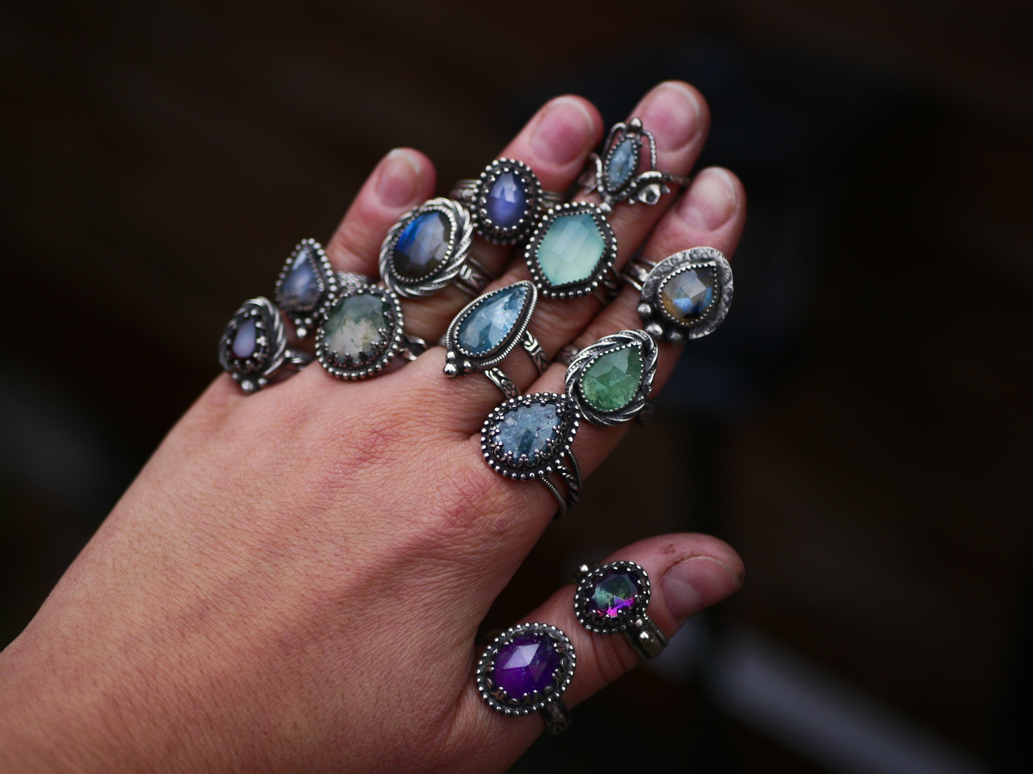 Bague Tanzurine - Argent 925