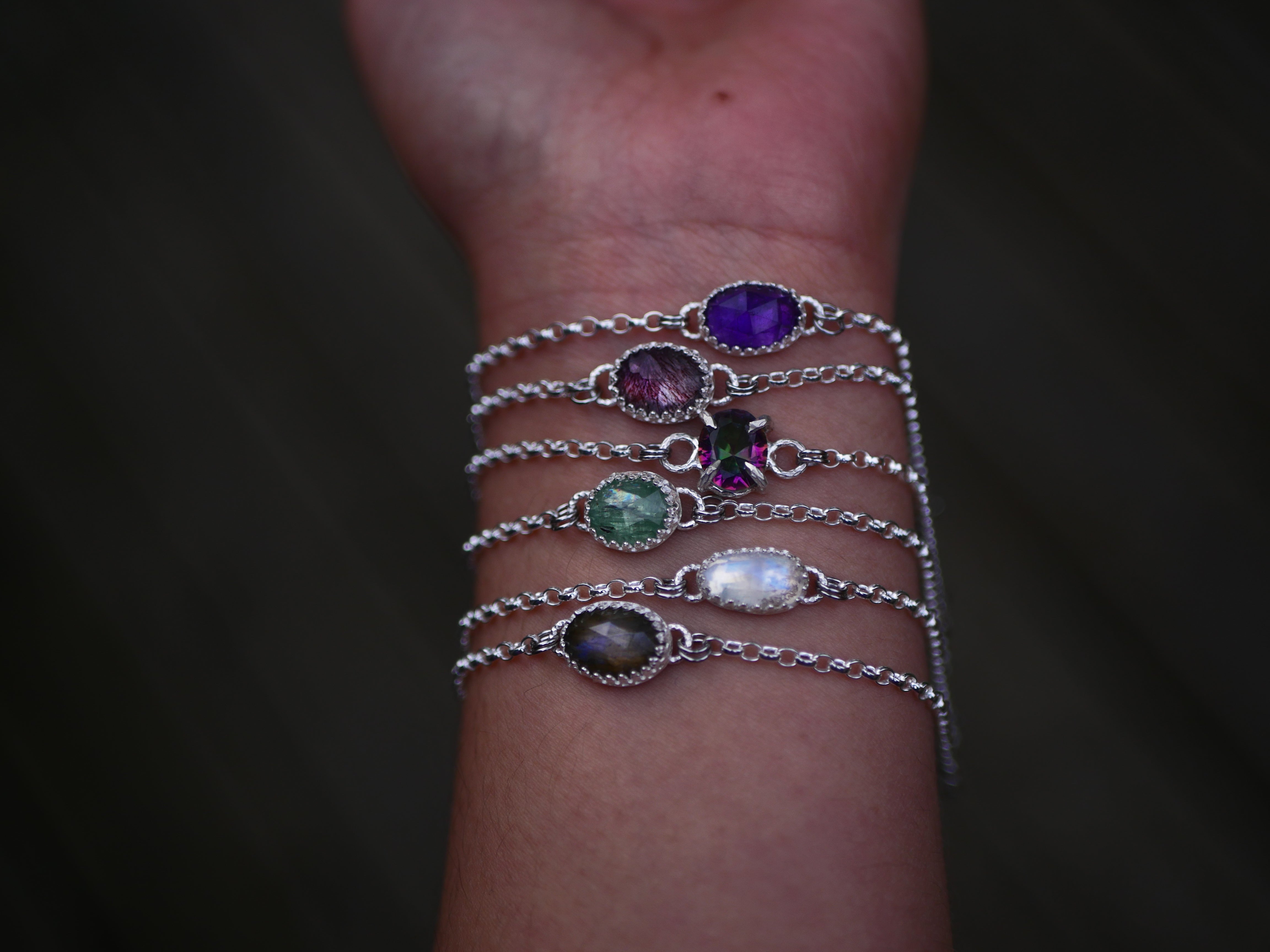 Bracelet Labradorite - Argent 925