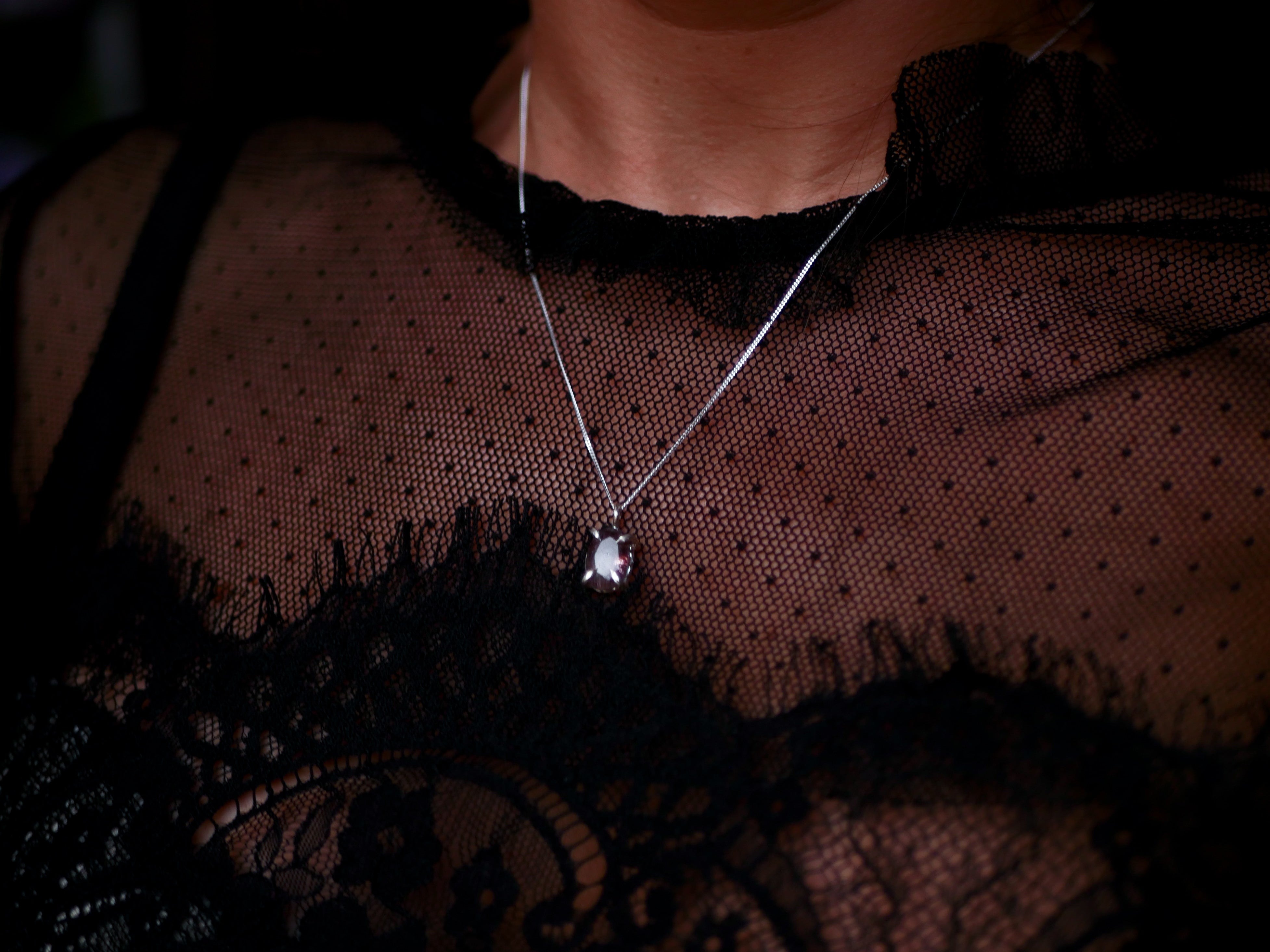 Collier "Griffe" Super Seven - Argent 925