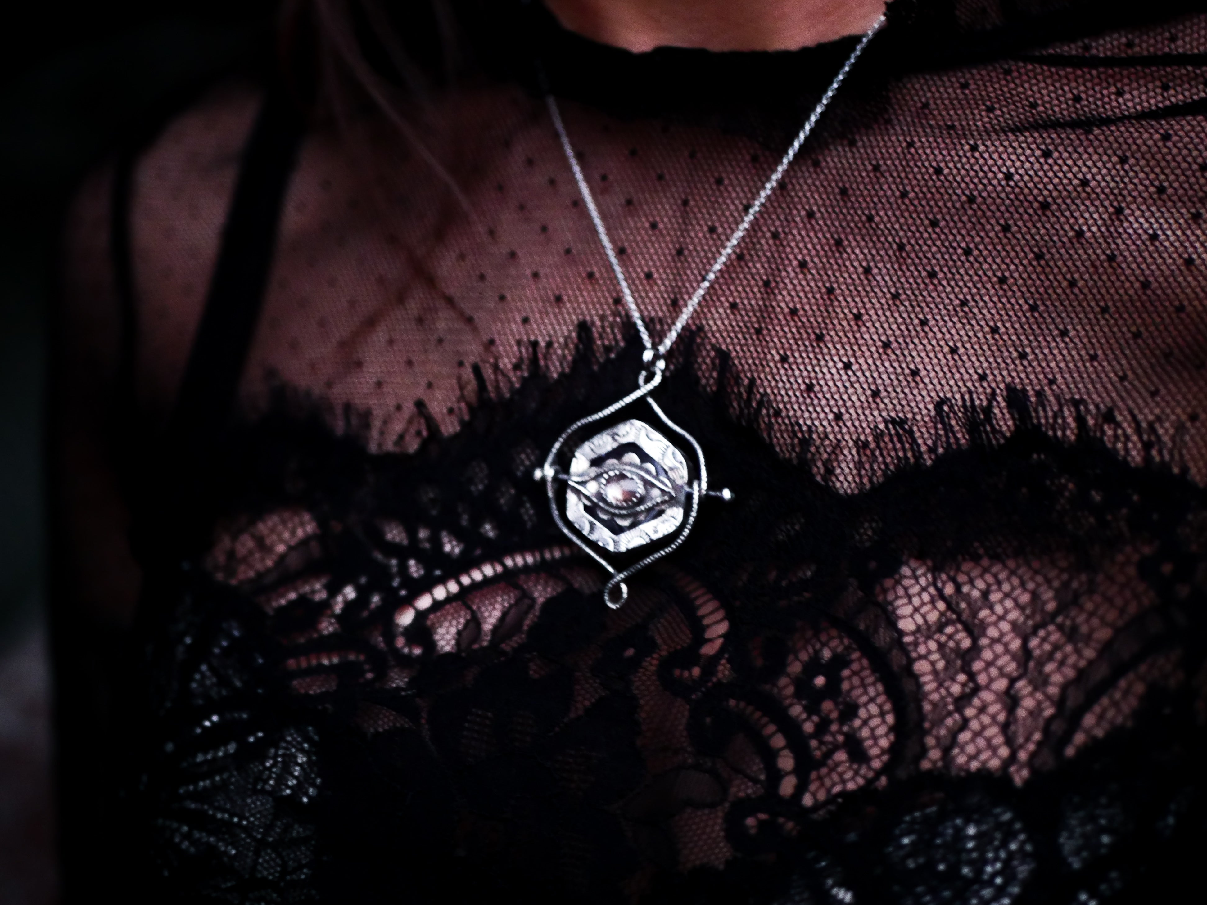 Talisman réversible - Améthyste & Super Seven - Argent 925